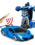 Transforming Robot Car with Remote Control – Fun 2-in-1 RC Toy with Music and LED Lights 8