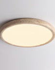 TravertineGlow | Elegant Natural Stone Modern Ceiling Lamp 2