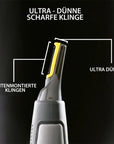 TrimTech | Sleek Ultra-Thin Precision Trimmer for Facial Grooming 2
