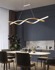 TwirlLuxe - Modern Spiral Chandelier 4
