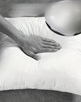 Ultra-Soft Goose Down Pillow – 95% Goose Down Fill with 100% Cotton Cover, Ideal for Home and Hospitality, All-Season Comfort 4