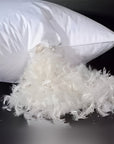 Ultra-Soft Goose Down Pillow – 95% Goose Down Fill with 100% Cotton Cover, Ideal for Home and Hospitality, All-Season Comfort 5