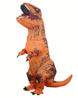 Unisex Inflatable Halloween Dinosaur Costume | Giant T-Rex Jumpsuit 0