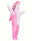 Unisex Inflatable Shark Halloween Costume | Funny Full Body 4