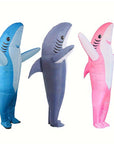 Unisex Inflatable Shark Halloween Costume | Funny Full Body 6