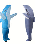 Unisex Inflatable Shark Halloween Costume | Funny Full Body 7