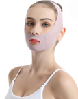 Unisex V-Line Shaper Face Mask Breathable Ice Silk for Jawline Contouring 0