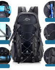 SummitGuard Zaino da Trekking Leggero e Resistente all'Acqua per un Maggiore Comfort di Trasporto