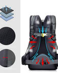 SummitGuard Zaino da Trekking Leggero e Resistente all'Acqua per un Maggiore Comfort di Trasporto