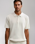 Polo con cremallera