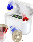 Invisible Rechargeable Hearing Aids with Noise Reduction – Comfortable and Discreet for Mild to Moderate Hearing Loss