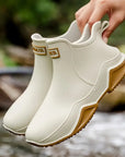 UrbanSplash | Durable Waterproof Rubber Rain Boots for Outdoor Activities 0