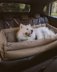 UrbanVoyager | Stylish Durable Large Faux Leather Dog Car Seat Bed 4