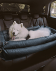 UrbanVoyager | Stylish Durable Large Faux Leather Dog Car Seat Bed 7