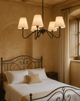 Valenor | Minimalist Silk Chandelier for Bedroom Spaces 1