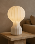Velith | Modern Japanese Style Wabi Sabi Silk Table Lamp 1