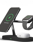 VeloCharge | Stylish Multi-Device Wireless Charging Station with LED Light 7