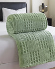 VelvetNest | Luxurious Soft Thick Waffle Jacquard Blanket 6