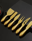 VeneziaCraft | Elegant Practical Stainless Steel Cheese Knife Set 2