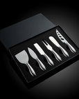 VeneziaCraft | Elegant Practical Stainless Steel Cheese Knife Set 9