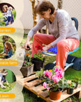 VerdantEase | Ergonomic Adjustable Gardening Chair with 360° Rotation 4