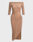 Aria | Elegant Glitter Dress