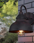 Vintage-Style Outdoor Wall Lantern - Rust-Resistant Exterior Wall Light for Patios and Gardens 1
