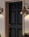 Vintage-Style Outdoor Wall Lantern - Rust-Resistant Exterior Wall Light for Patios and Gardens 7