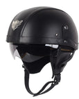 Vintage Motorcycle Helmet ABS with Retractable Lens 6