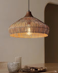 Vionel | Vintage Wicker Rattan Hanging Lamp 1