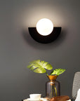 Vionis | Nordic Style Semicircular Wall Lamp for a Minimalist Elegance 2