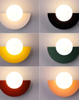 Vionis | Nordic Style Semicircular Wall Lamp for a Minimalist Elegance 3
