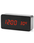 VoiceRise - Nordic Digital LED Alarm Clock 12