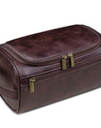 VoyageLux | Premium Leather Toiletry Bag for Men – Ideal for Travel & Organization 1