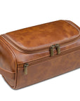 VoyageLux | Premium Leather Toiletry Bag for Men – Ideal for Travel & Organization 4