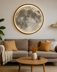 Wallure | Glowing Moon Wall Lamp for a Modern Home Living 0