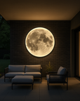 Wallure | Glowing Moon Wall Lamp for a Modern Home Living 1