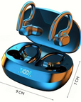 Waterproof Bluetooth Earbuds with Ergonomic Fit and Touch Control for Athletes - Wireless, IPX7 Rating, 6-Hour Battery Life 4