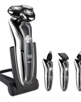 Waterproof Electric Shaver for Men | Rechargeable Wet-Dry Grooming Razor 3