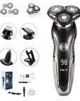 Waterproof Electric Shaver for Men | Rechargeable Wet-Dry Grooming Razor 4