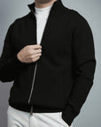 Herbert | Maglione Elegante a Zip Completa per Tutti i Giorni