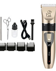 Whisper-Quiet Dog Grooming Clippers with Long-Lasting Battery and Precision Blades for Stress-Free Pet Care 0