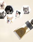Whisper-Quiet Dog Grooming Clippers with Long-Lasting Battery and Precision Blades for Stress-Free Pet Care 6