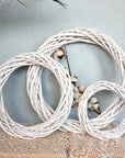 White Wonder | Luxury Rattan Wreath for Christmas 2