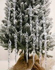 WinterGlans | Premium Crystal Clear Christmas Decoration Set 4