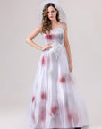 Women Spooky Bloody Halloween Corpse Bride Costume Dress | Maxi 3