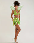 Women Two Piece Fairy Halloween Costume Set | Halter Mini 1