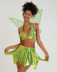 Women Two Piece Fairy Halloween Costume Set | Halter Mini 2