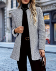 Women's Ankle Length Coat with Notch Lapels – Elegant Winter Coats for Women 1