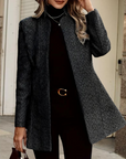 Women's Ankle Length Coat with Notch Lapels – Elegant Winter Coats for Women 5